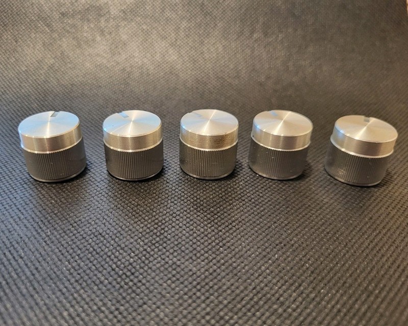 ROTEL Stereo Receiver RX-102 Replacement Parts 5 Bass Treble Volume KNOBS gallery
