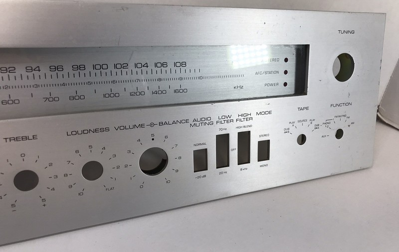 YAMAHA CR-800 Receiver FACEPLATE FAIR CONDITION gallery