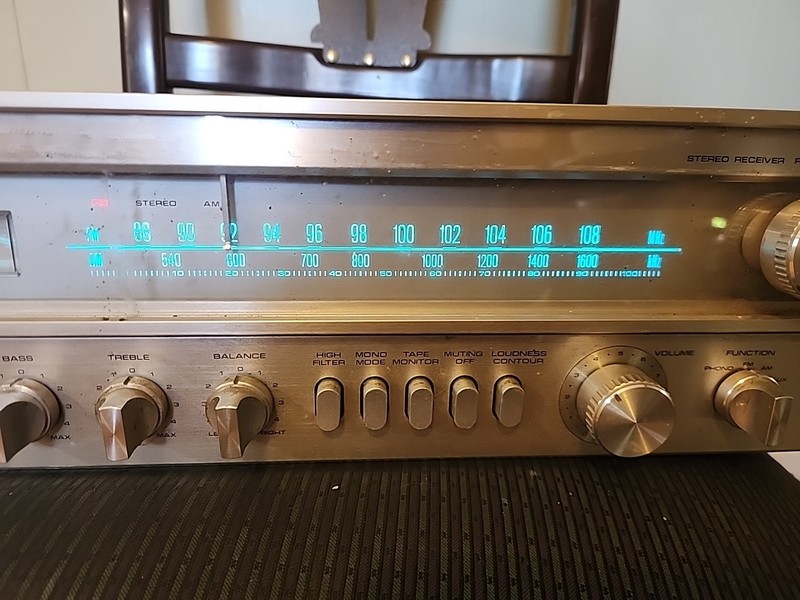 FISHER RS 1030 Stereo Receiver Studio Standard Silver Face JAPAN Amp gallery