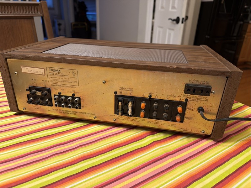 Vintage Technics Panasonic SA-5170 Stereo Reciever Works But Needs TLC JAPAN gallery