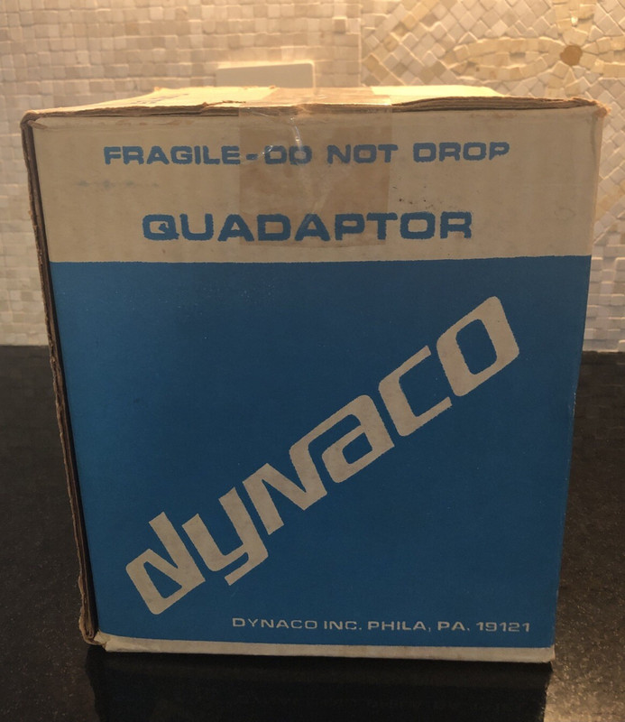 dynaco quadaptor Model QD-1 Passive Sound Processor New Boxed Kit