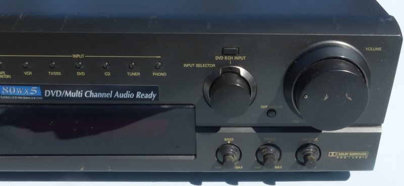 Technics AV Control 5.1 Chanel Stereo Receiver SA-AX530 PHONO Inspected/TESTED gallery
