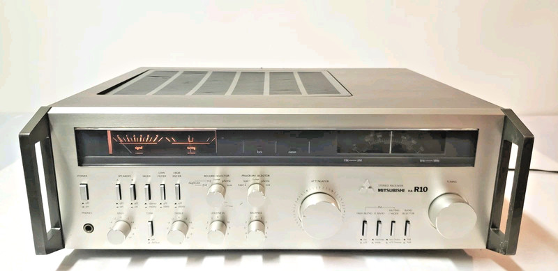 Vintage TESTED- MITSUBISHI DA-R10 STEREO RECEIVER-JAPAN -CLEANED | WORKS gallery