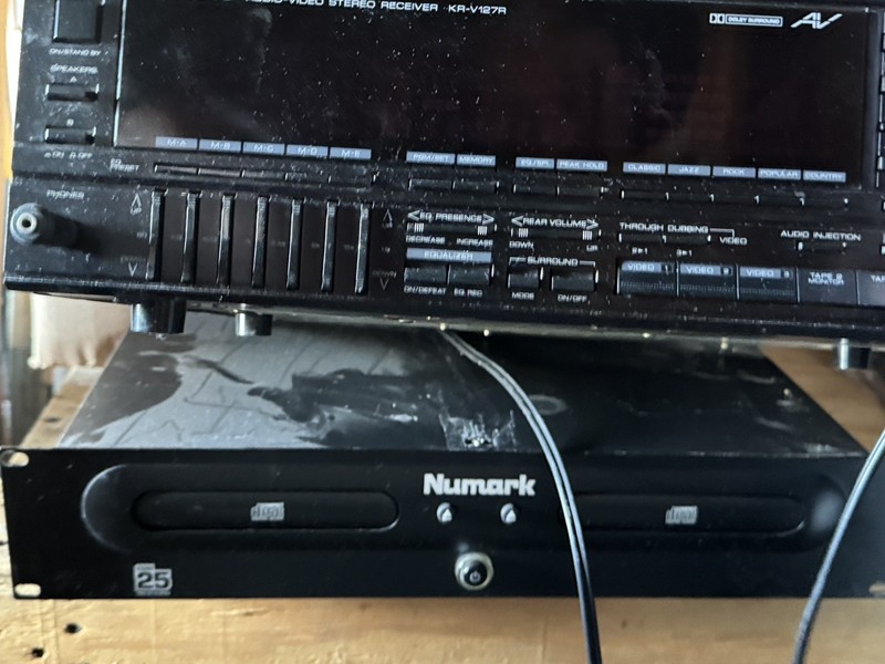 Kenwood KR-V127R Stereo Receiver Equalizer Dolby 1988 Vintage 1988 • New gallery