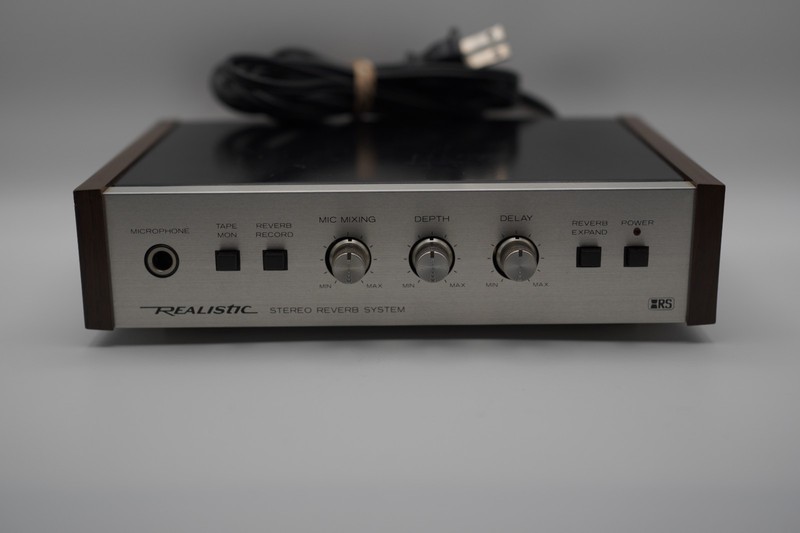 Realistic 42-2108, Stereo Reverb System, Vintage Unit Tested Works!