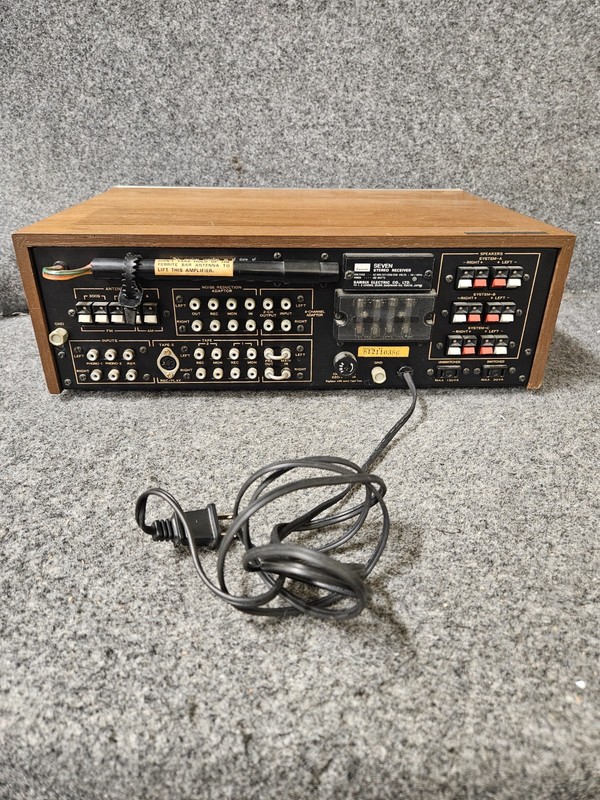 Sansui Seven Vintage Stereo AM FM Receiver Amplifier 2x35 Wpc gallery