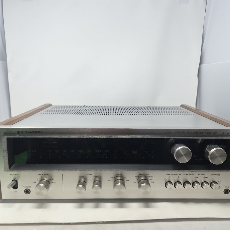 Vintage Kenwood KR-5400 AM/FM Stereo Receiver - 1970s Classic Audio - WORKING