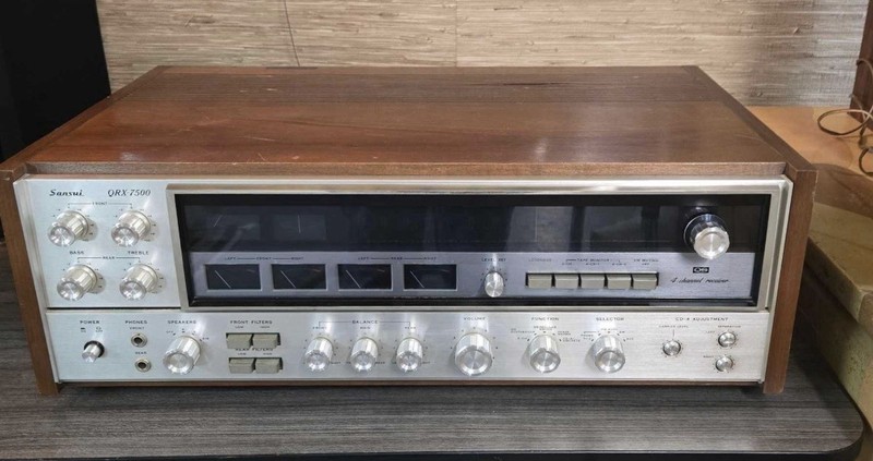 Sansui QRX-7500 4-Channel Receiver Tested And Working Vintage All Original