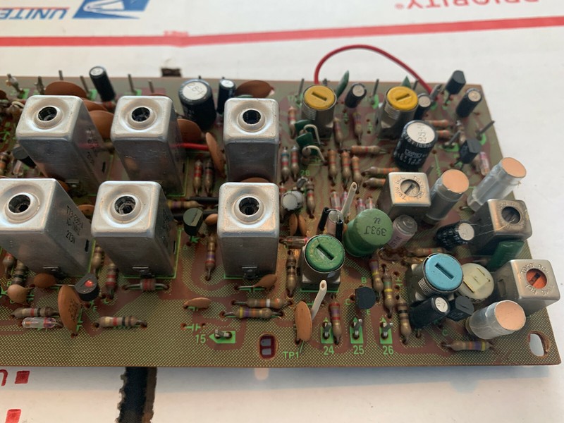 Pioneer SX-424 Vintage Stereo Receiver Parting Out Tuning Capacitor and Board gallery