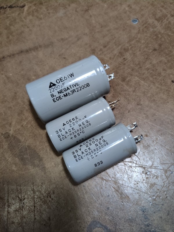 Sherwood S-7100A Receiver / Parting Out Filter and Coupling Capacitors / Tested