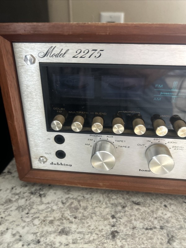 Marantz Model 2275 Stereophonic Receiver for Parts or Repair Made in Japan gallery