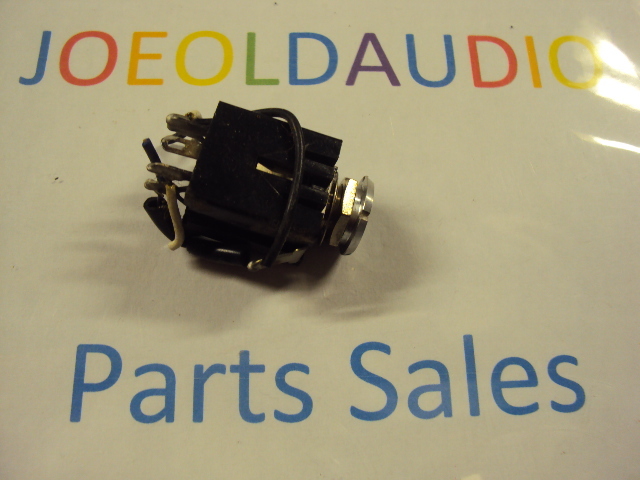 Kenwood KR 6160 MIC Jack Left or Right. 1/4″. Tested. Parting Out KR 6600.