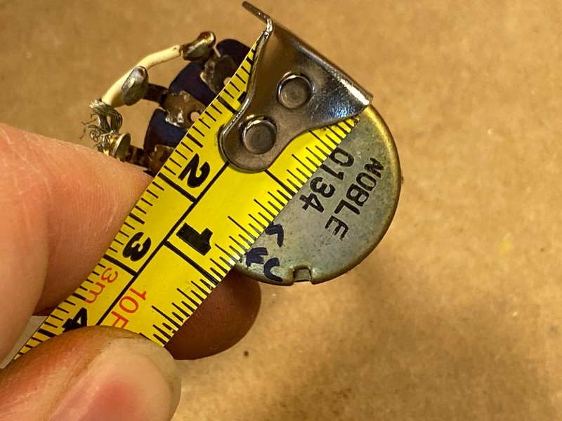 FM AFC Potentiometer from Kenwood KW-50 Vintage Parts 1960s Noble 1 Meg Linear gallery