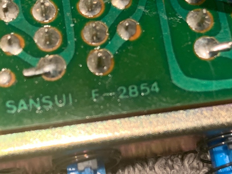 Sansui G-7000 Stereo Receiver Parting Out F-2854 Loudness / Muting Switches gallery