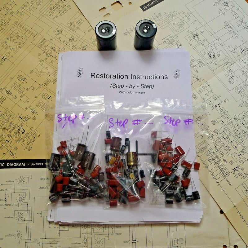 Marantz SR-7000G capacitor rebuild restoration recap service kit repair