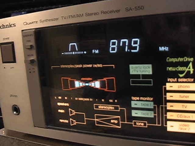 Technics SA-550 Receiver With Stereoplex Effect! Uber Rare Vintage Find! gallery