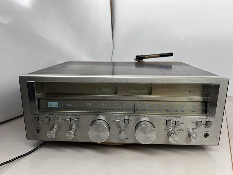 Vintage Sansui G-5500 Pure Power Stereo Receiver Made in Japan
