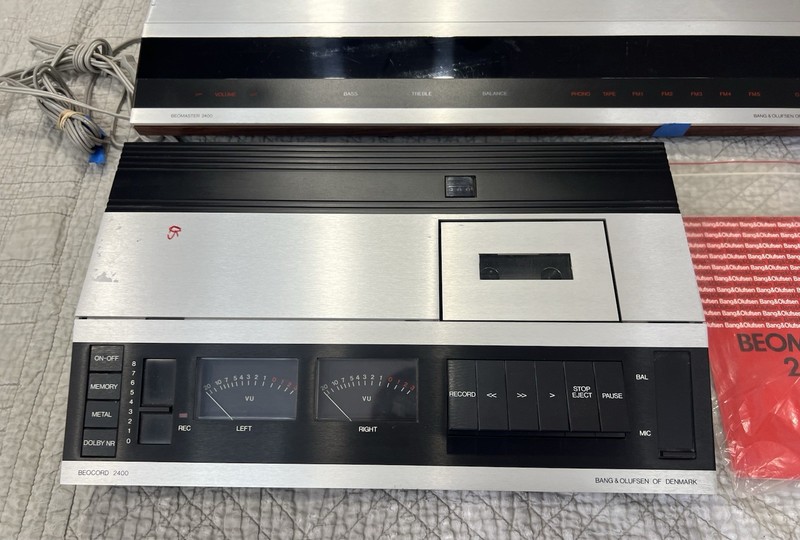 Bang & Olufsen Beomaster 2400 Amplifier Receiver T2902 RARE AS IS FPR! gallery