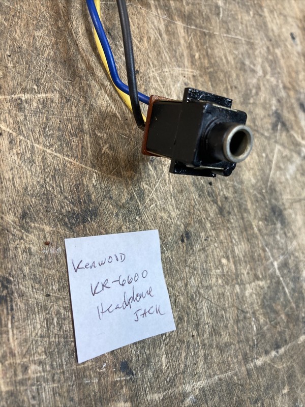 Kenwood KR-6600 Receiver Parts: headphone Jack gallery