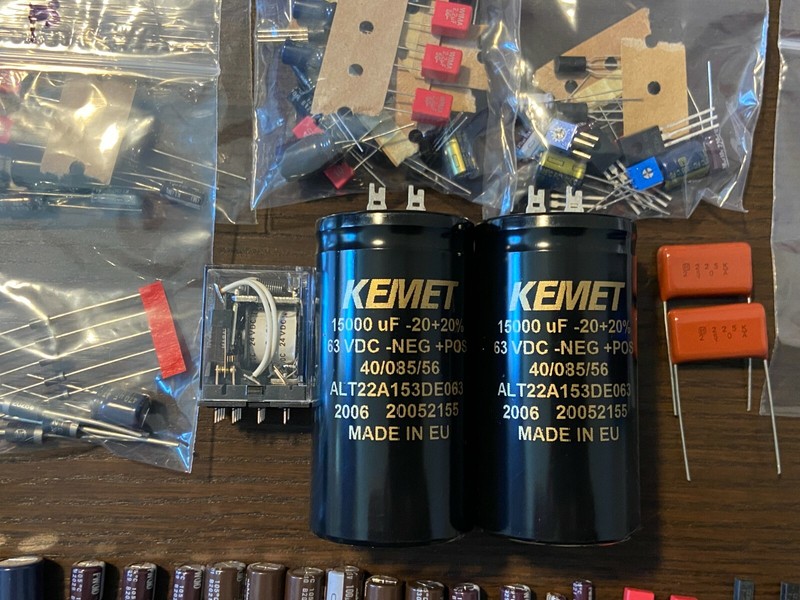 Pioneer SX-750 Complete Rebuild Kit High-Quality Receiver Recap Caps Transistors gallery