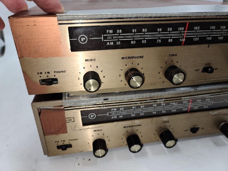 Pair of Vintage Raymer AM / FM Solid State Receivers Model 873-40 gallery