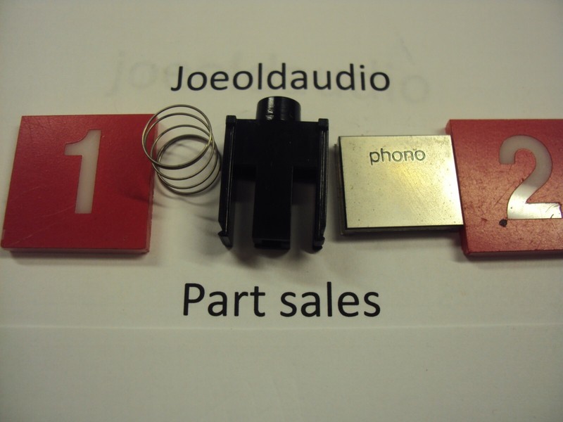 Technics Receiver SA-251 Phono Knob & Mount Replaces Parting Out Entire SA-251