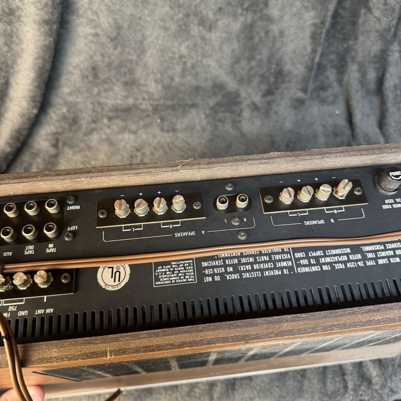 Vintage 1974 Realistic RadioShack STA-80AM/FM Stereo Receiver- Walnut Case gallery