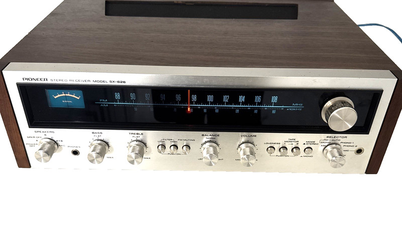 Pioneer SX-626 Vintage Stereo Receiver – TESTED. Video