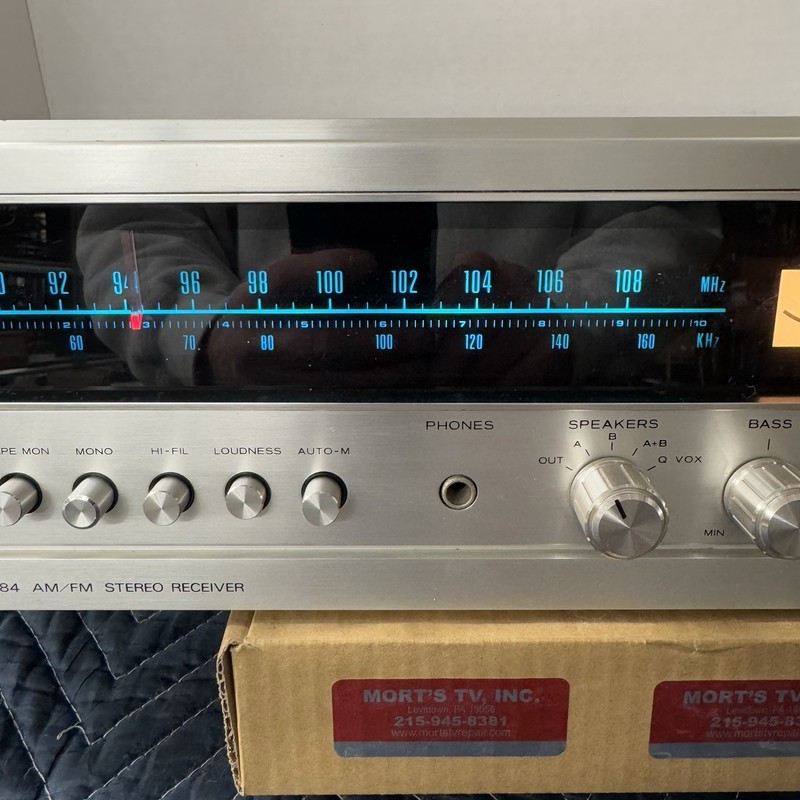 REALISTIC STA-84 VINTAGE AM/FM STEREO RECEIVER - SERVICED - CLEANED - TESTED gallery