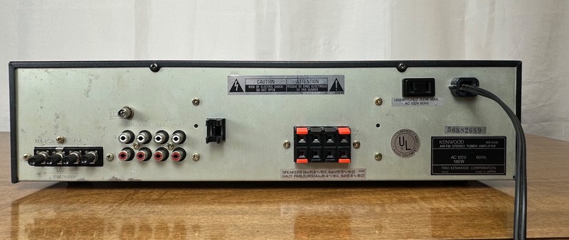 Kenwood KR-A20 AM/FM Stereo Receiver EQ - Cleaned & Tested - Works Great! gallery