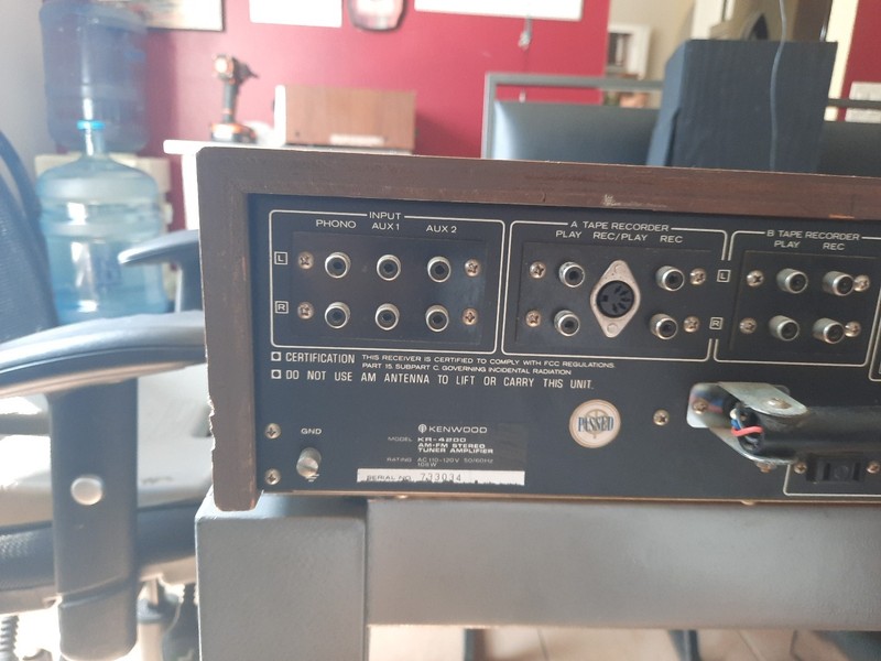 Kenwood KR-4200 - Vintage 1973 AM/FM Stereo Receiver - **Read Description** gallery