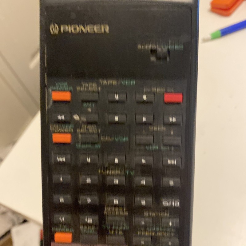 VINTAGE Rare PIONEER CU-VSX028 A/V STEREO RECEIVER REMOTE CONTROL UNIT EUC gallery