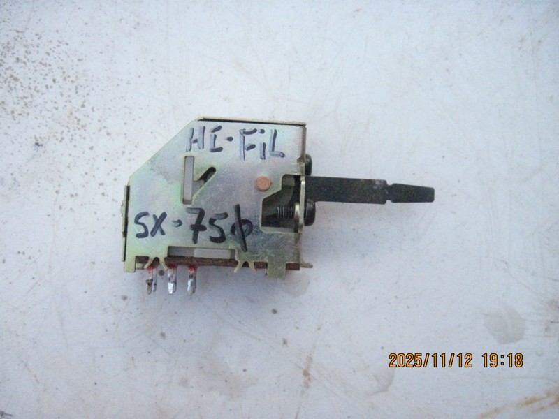 PIONEER SX-750 STEREO RECEIVER REPLACEMENT HIGH FILTER SWITCH