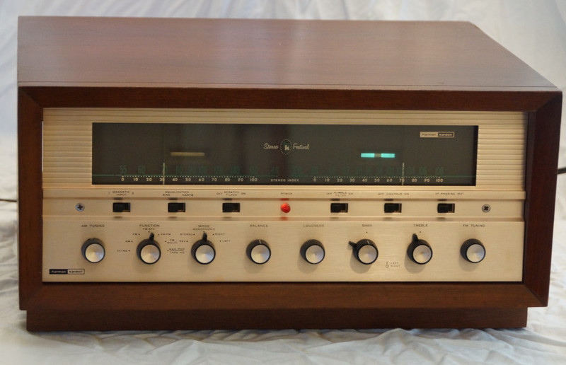 FLAWLESS RARE 1950s HARMAN KARDON TA 230 FM /AM TUBE STEREO RECEIVER w/ Cabinet gallery
