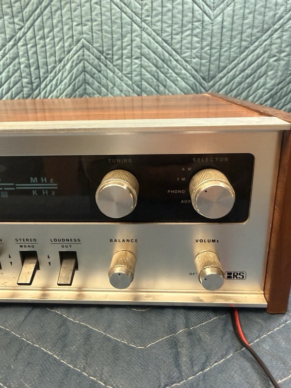 Realistic STA-18 Solid State AM/FM Stereo Receiver Silver Face ~ 1970s Tested* gallery