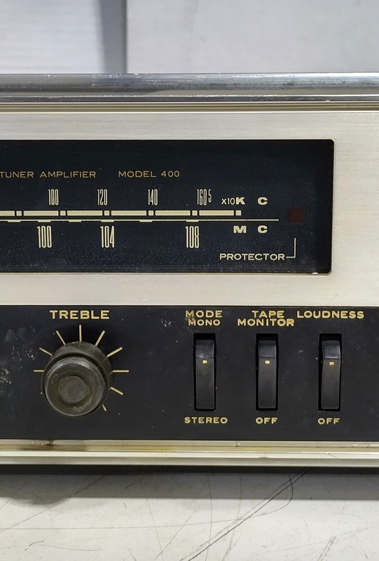 Sansui 400 20W Per Channel 8Ω Vintage Stereophonic Tuner Amplifier - Untested gallery