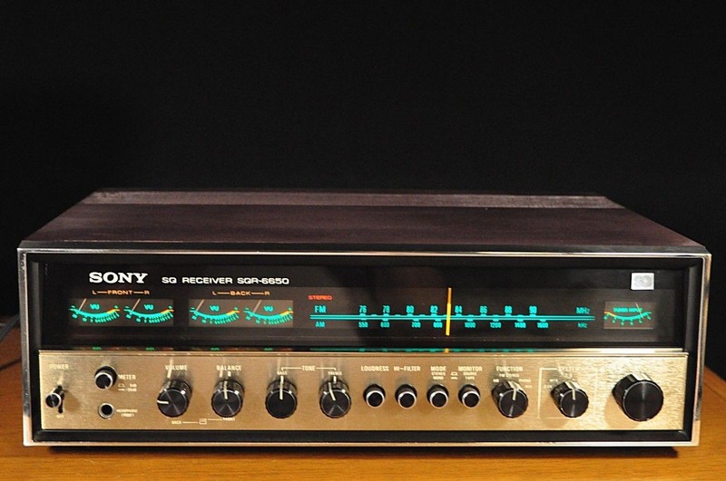 SONY SQR-6650 SQ Receiver Vintage Serviced Works Well Tested Japan ZH0TB00 10.0