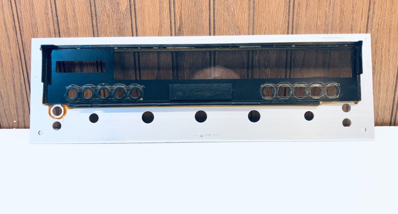 Marantz 2235 Original Faceplate w/ insert bezel/dial window in good condition gallery