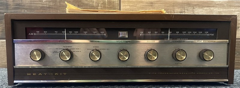 Vintage 1960's Heathkit Heath AR-13A Solid State AMFM Transistor Stereo Receiver