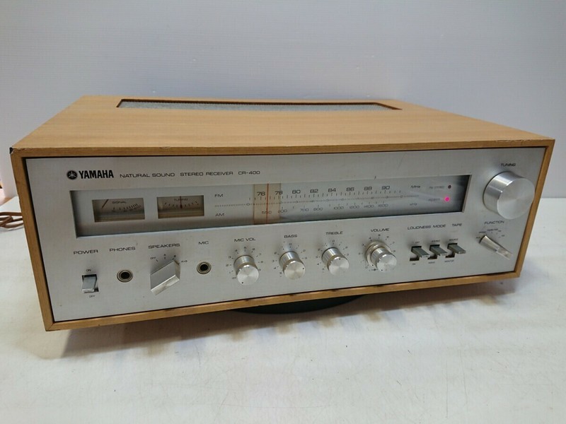 YAMAHA CR-400 Natural Sound Stereo Receiver Vintage Working Confirmed Used