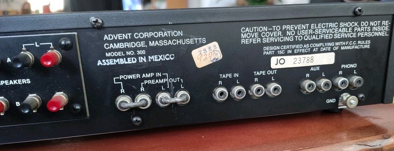 Vintage Advent Model 300 FM Stereo Receiver No.300 Tested ✅ gallery
