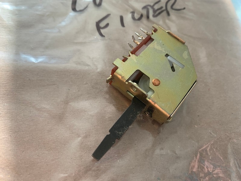Pioneer SX-850 Vintage Stereo Receiver Parting Out Low Filter Switch gallery