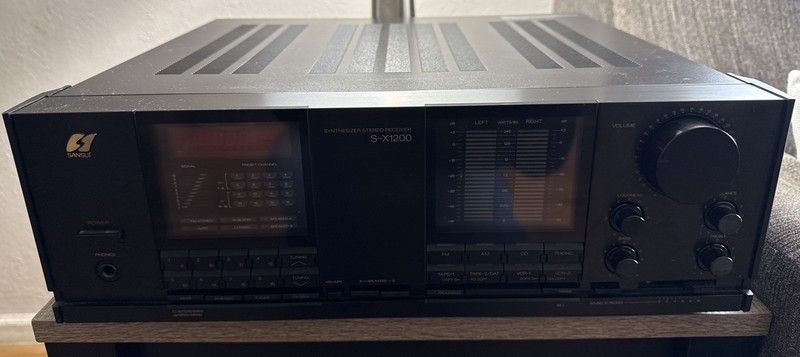 Vintage Sansui S-X1200 Stereo Receiver -120 Watts Per Channel *Tested & Working*
