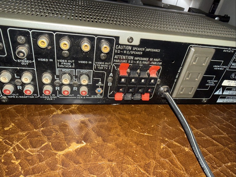 Vintage Pioneer SX-V300 Home Theater Stereo FM Receiver - Tested (HOME93) gallery