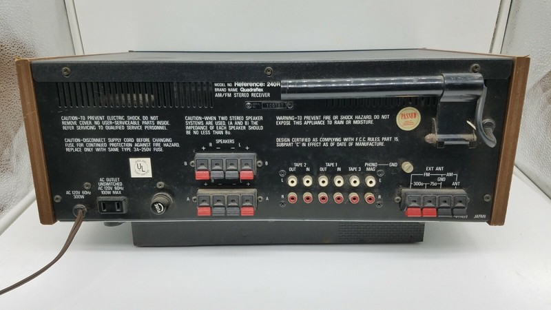 Vintage Reference 240R By Quadraflex Receiver gallery