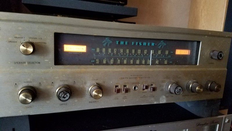 fisher 800c tube receiver. gallery