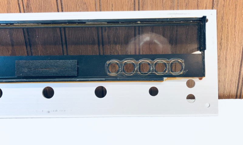 Marantz 2235 Original Faceplate w/ insert bezel/dial window in good condition gallery