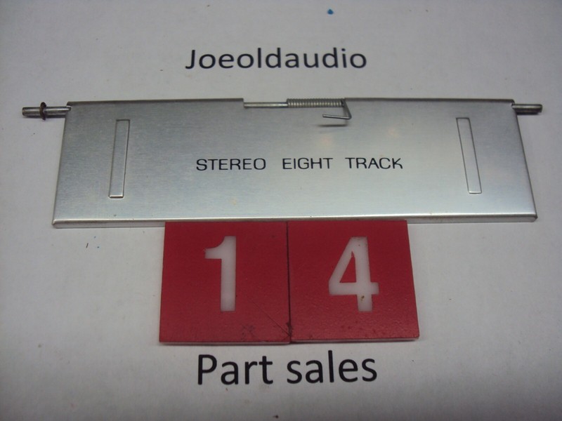 Sears 132.91924151 8 Track Door. Tested. Combo Turntable 8 TRK Cass AM FM
