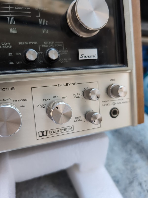 sansui qrx 9001 receiver Vintage Audio Receiver For Parts Or Repair Please Read gallery