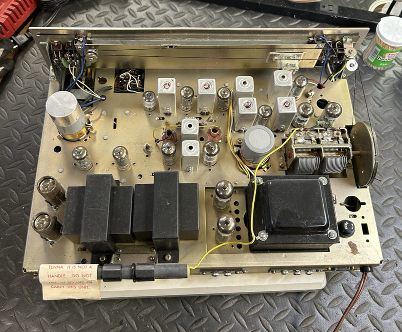 LAFAYETTE LA-215A STEREO TUBE RECEIVER PARTS/REPAIR gallery